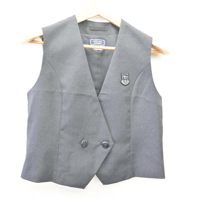 【中古】埼玉県 星野高等学校 女子制服 2点 (ベスト・スカート) sf113908