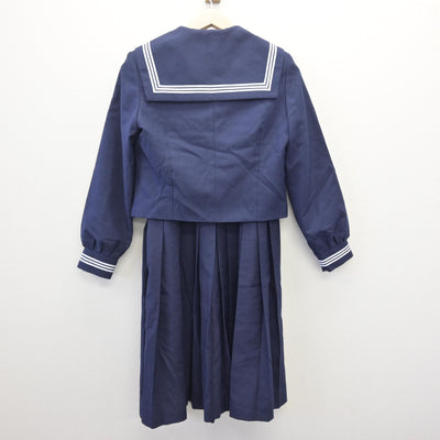 【中古】千葉県 おおたかの森中学校 女子制服 2点 (セーラー服・ジャンパースカート) sf113915