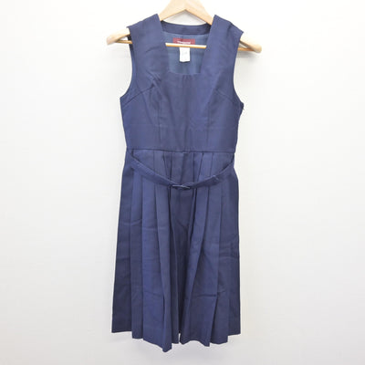【中古】千葉県 おおたかの森中学校 女子制服 2点 (セーラー服・ジャンパースカート) sf113915