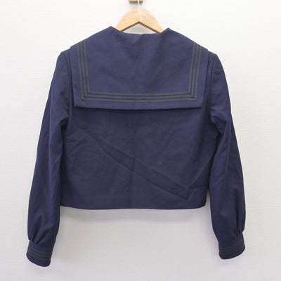 【中古】埼玉県 さいたま市立浦和高等学校 女子制服 3点 (セーラー服・スカート) sf113916