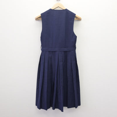 【中古】 学校名不明 女子制服 1点 (ジャンパースカート) sf113924