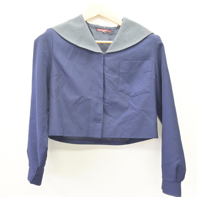【中古】和歌山県 向陽中学校 女子制服 2点 (セーラー服・スカート) sf113954