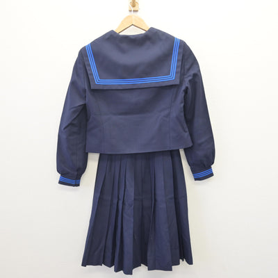 【中古】奈良県 香芝北中学校 女子制服 3点 (セーラー服・スカート) sf113959