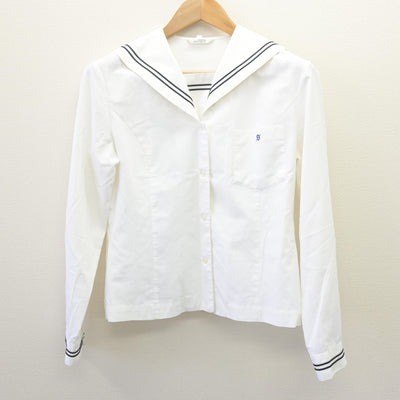 【中古】岡山県 倉敷翠松高等学校 女子制服 2点 (ニット・セーラー服) sf113964