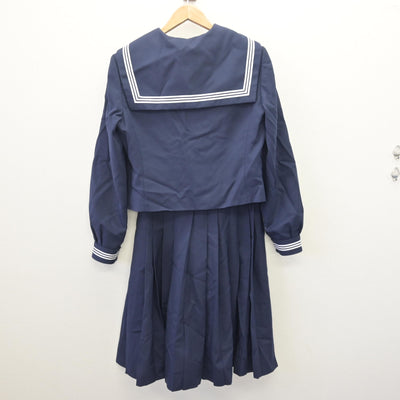 【中古】栃木県 西那須野中学校 女子制服 3点 (セーラー服・スカート) sf113966