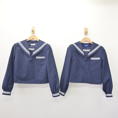 【中古】栃木県 西那須野中学校 女子制服 2点 (セーラー服・セーラー服) sf113967