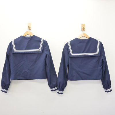 【中古】栃木県 西那須野中学校 女子制服 2点 (セーラー服・セーラー服) sf113967
