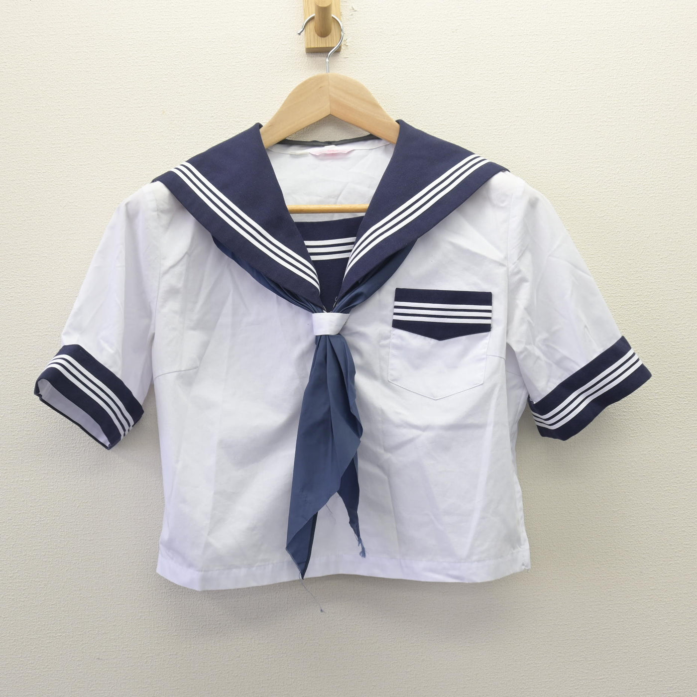 【中古】栃木県 西那須野中学校 女子制服 3点 (セーラー服・スカート) sf113969
