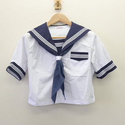 【中古】栃木県 西那須野中学校 女子制服 3点 (セーラー服・スカート) sf113969