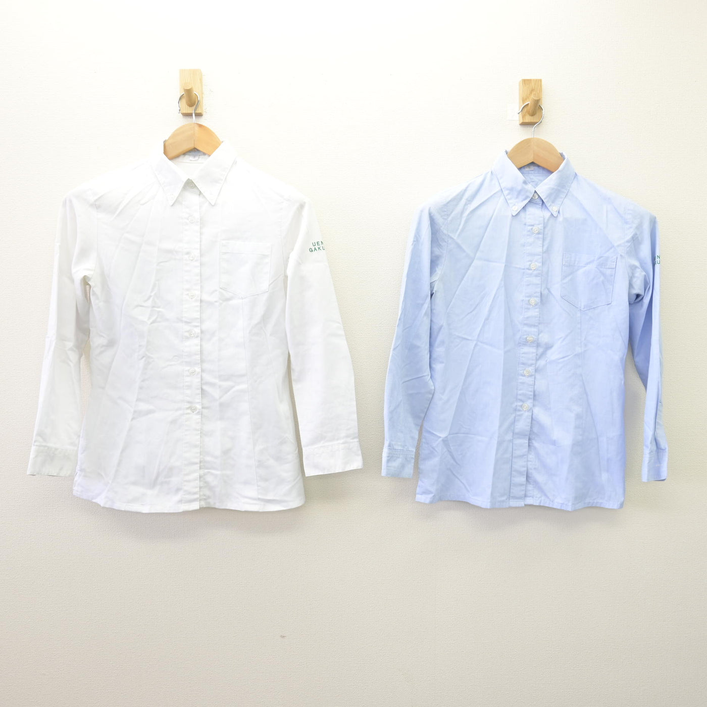【中古】東京都 上野学園中学校 女子制服 2点 (シャツ) sf113985