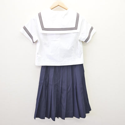 【中古】神奈川県 横浜富士見丘学園高等学校 女子制服 5点 (セーラー服・その他アイテム・スカート) sf113987