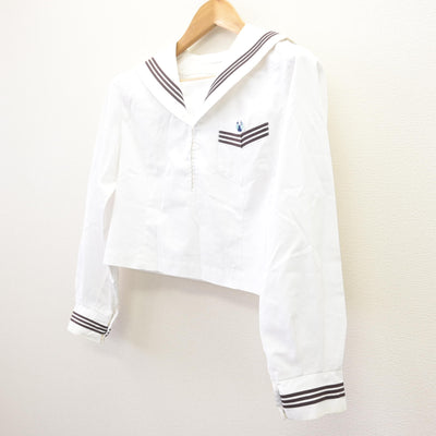 【中古】神奈川県 横浜富士見丘学園高等学校 女子制服 2点 (セーラー服) sf113988