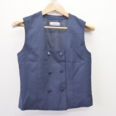 【中古】埼玉県 大砂土中学校 女子制服 2点 (ベスト・スカート) sf113990