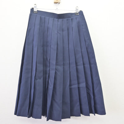 【中古】埼玉県 大砂土中学校 女子制服 2点 (ベスト・スカート) sf113990