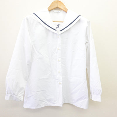 【中古】福岡県 福岡工業大学附属城東高等学校 女子制服 2点 (ブラウス・セーラー服) sf113993