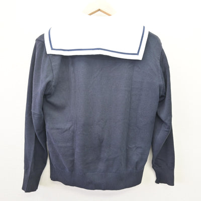【中古】福岡県 福岡工業大学附属城東高等学校 女子制服 2点 (ニット・ブラウス) sf113994