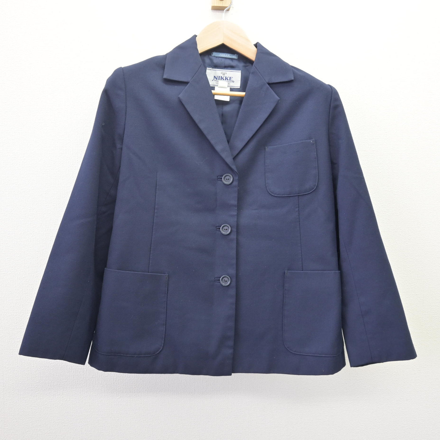 【中古】兵庫県 三木中学校 女子制服 2点 (ブレザー・スカート) sf113996