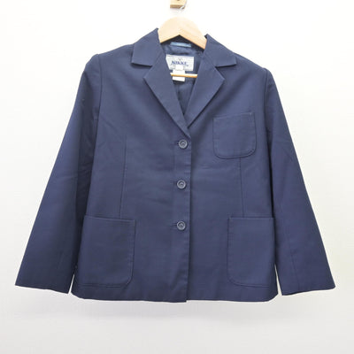 【中古】兵庫県 三木中学校 女子制服 2点 (ブレザー・スカート) sf113996
