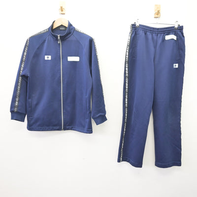 【中古】北海道 真駒内曙中学校 女子制服 2点 (ジャージ 上・ジャージ 下) sf114012
