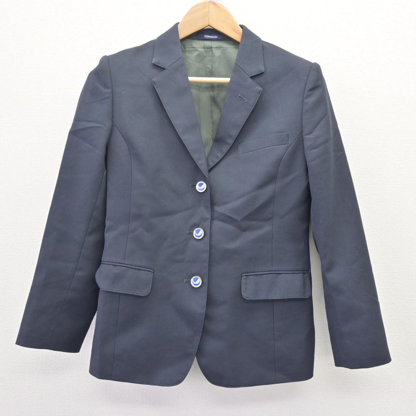 【中古】神奈川県 横浜国立大学教育学部附属横浜中学校 女子制服 3点 (ブレザー・スカート) sf114016