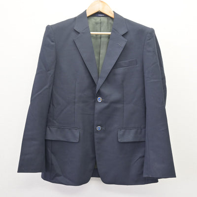 【中古】神奈川県 横浜国立大学教育学部附属横浜中学校 男子制服 2点 (ブレザー・ズボン) sf114018
