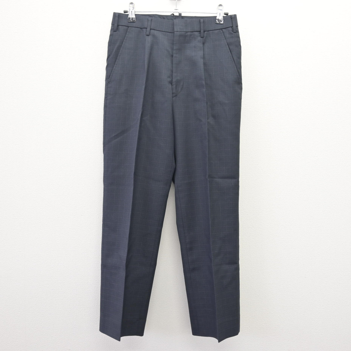 【中古】神奈川県 横浜国立大学教育学部附属横浜中学校 男子制服 2点 (ブレザー・ズボン) sf114018
