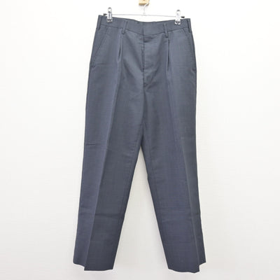 【中古】神奈川県 横浜国立大学教育学部附属横浜中学校 男子制服 3点 (シャツ・ズボン) sf114021