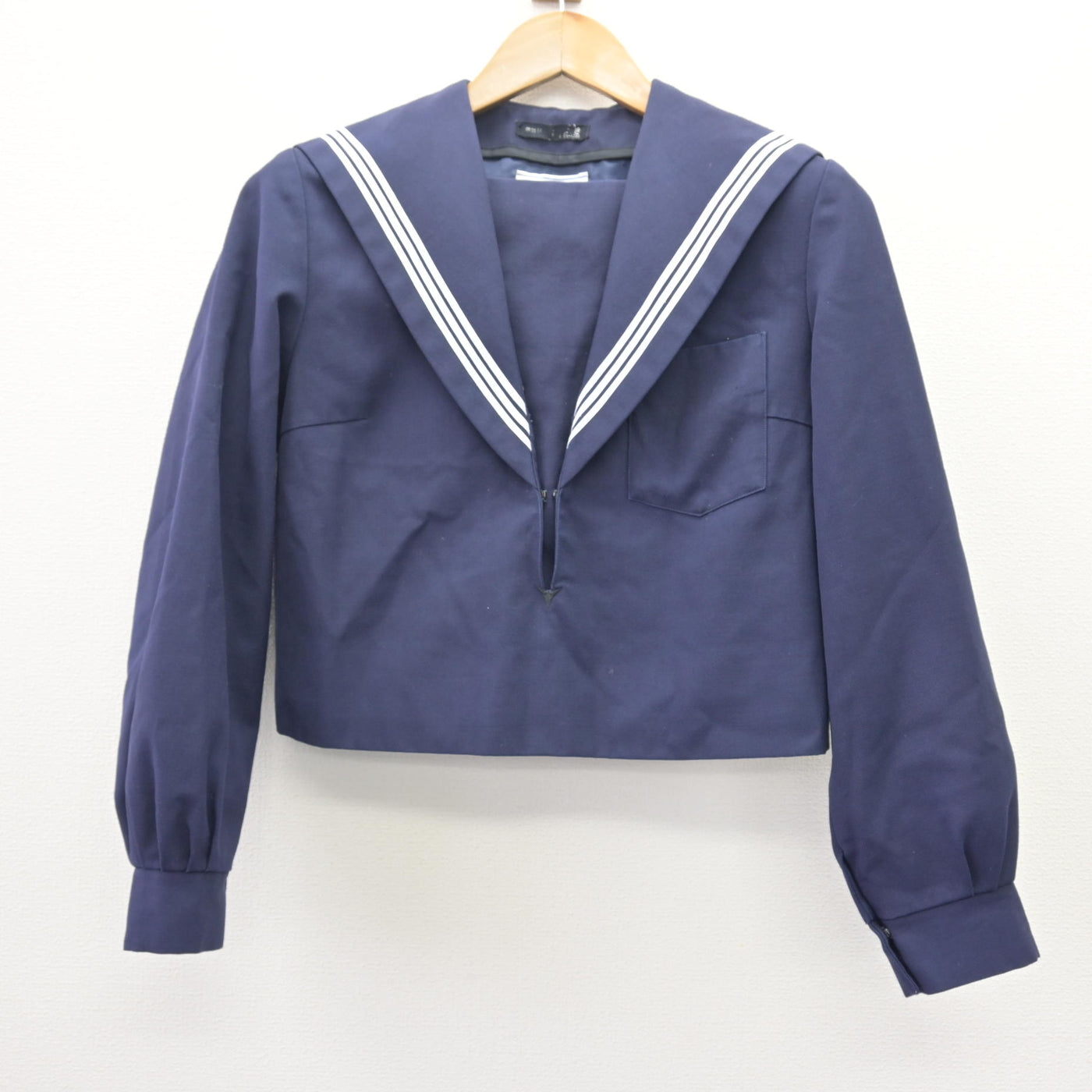 【中古】佐賀県 田代中学校 女子制服 1点 (セーラー服) sf114027
