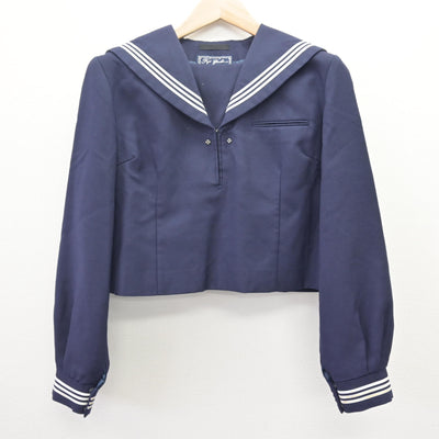 【中古】 学校名不明 女子制服 2点 (セーラー服・ジャンパースカート) sf114029