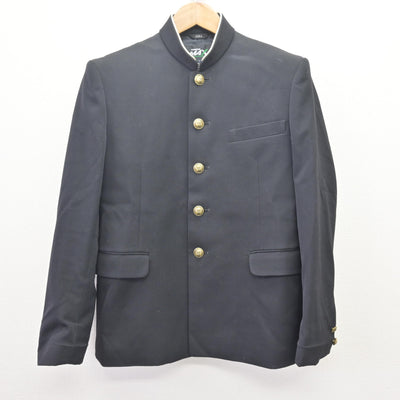 【中古】千葉県 新松戸南中学校 男子制服 2点 (学ラン・ズボン) sf114030