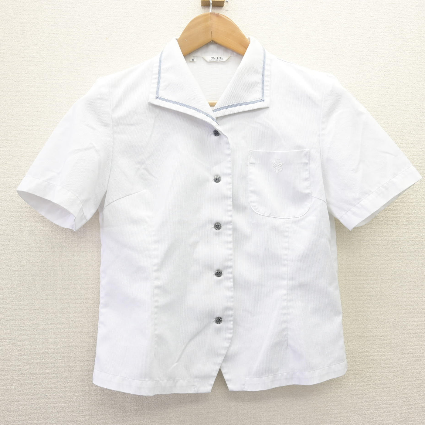 【中古】宮崎県 宮崎南高等学校 女子制服 3点 (シャツ・スカート) sf114033