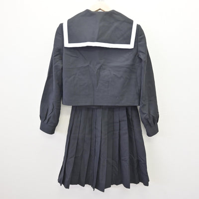 【中古】大分県 臼杵高等学校 女子制服 3点 (セーラー服・スカート) sf114037