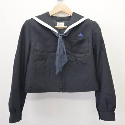 【中古】大分県 臼杵高等学校 女子制服 3点 (セーラー服・スカート) sf114037