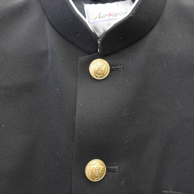【中古】大分県 竹田南高等学校 男子制服 2点 (学ラン・ズボン) sf114043
