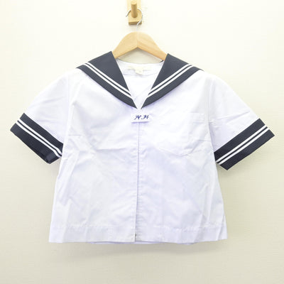 【中古】山梨県 韮崎東中学校 女子制服 2点 (セーラー服・スカート) sf114048
