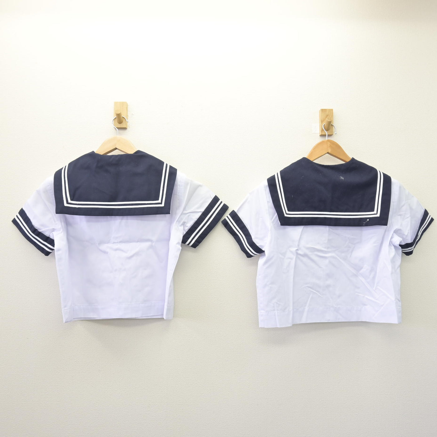 【中古】山梨県 韮崎東中学校 女子制服 2点 (セーラー服・セーラー服) sf114052