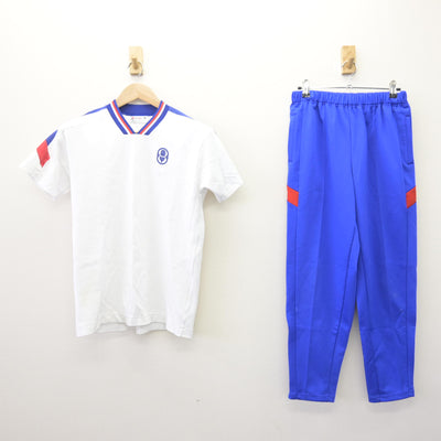 【中古】山梨県 韮崎東中学校 女子制服 2点 (体操服 上・ジャージ 下) sf114057