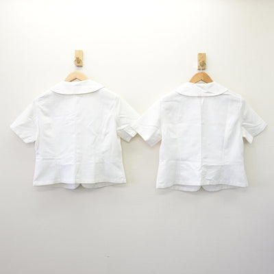 【中古】山梨県 山梨学院高等学校 女子制服 4点 (シャツ・シャツ・スカート) sf114060