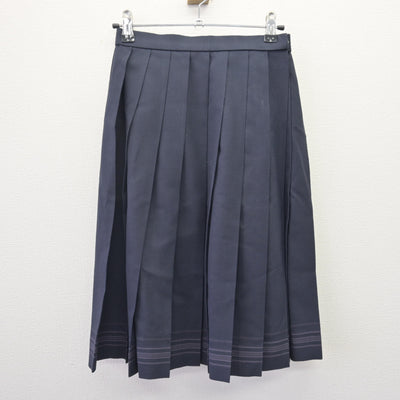 【中古】山梨県 甲府商業高等学校 女子制服 4点 (ブレザー・ニット・スカート) sf114062