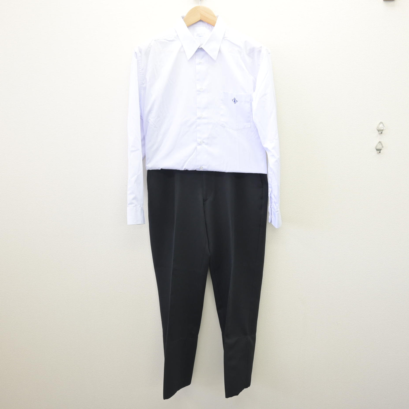 【中古】岐阜県 岐南工業高等学校 男子制服 3点 (学ラン・シャツ・ズボン) sf114063