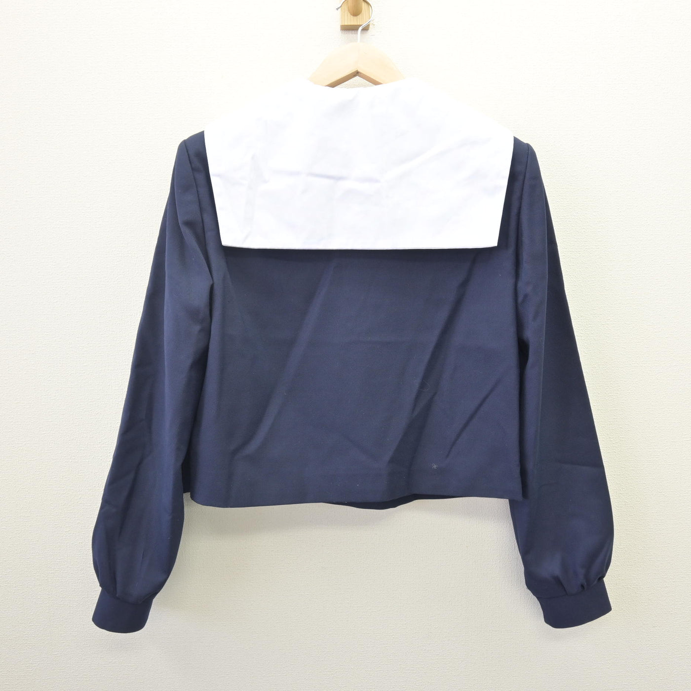 【中古】岐阜県 加納高等学校 女子制服 3点 (セーラー服・スカート) sf114069