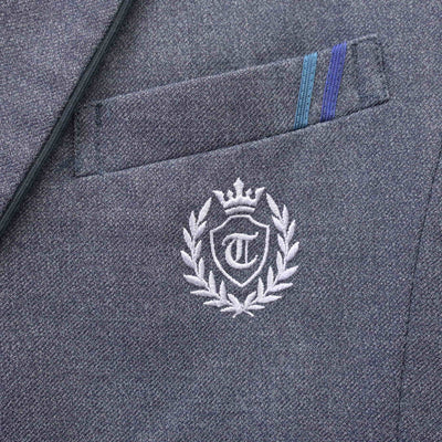 【中古】福井県 武生商工高等学校 女子制服 4点 (ブレザー・シャツ・スカート) sf114076