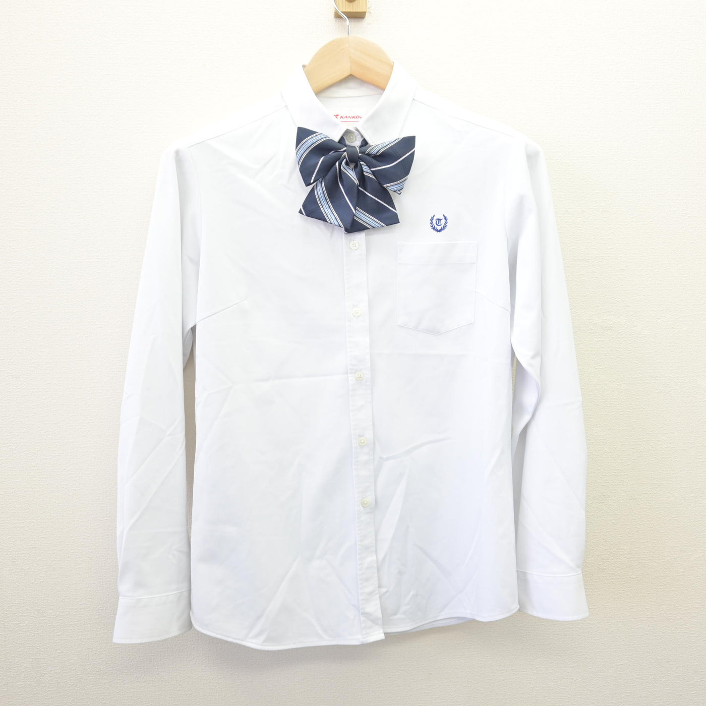 【中古】福井県 武生商工高等学校 女子制服 4点 (ブレザー・シャツ・スカート) sf114076