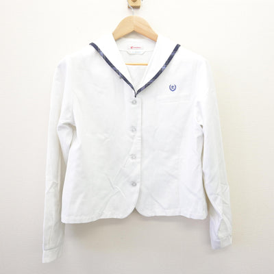 【中古】福井県 武生商工高等学校 女子制服 2点 (ブラウス・スカート) sf114077