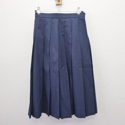 【中古】和歌山県 智辯学園和歌山中学・高等学校 女子制服 2点 (シャツ・スカート) sf114083