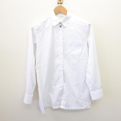 【中古】鹿児島県 鹿屋女子高等学校 女子制服 2点 (ニットベスト・シャツ) sf114088