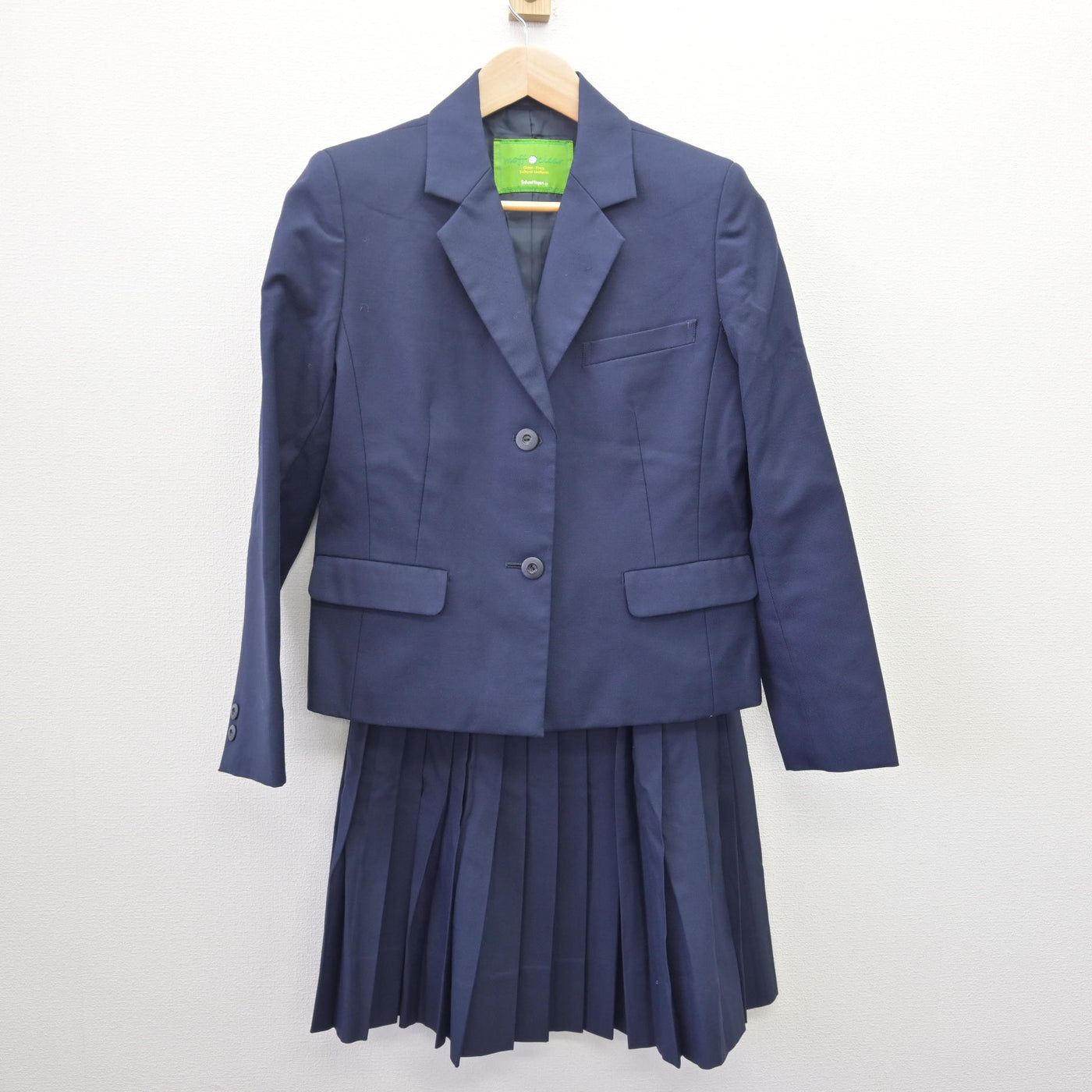 【中古】和歌山県 神島高等学校 女子制服 2点 (ブレザー・スカート) sf114094