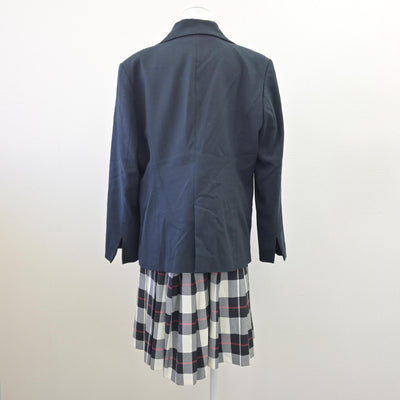 【中古】長崎県 向陽高等学校/旧制服 女子制服 3点 (ブレザー・ニットベスト・スカート) sf114095