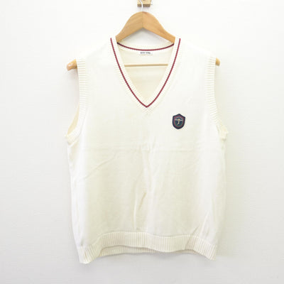 【中古】長崎県 佐世保実業高等学校 男子制服 2点 (ニットベスト・ニット) sf114098