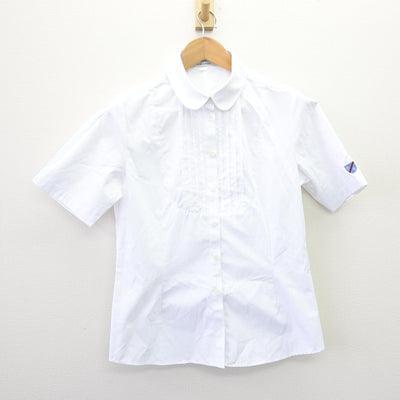 【中古】東京都 國學院高等学校 女子制服 3点 (ニットベスト・シャツ・スカート) sf114100